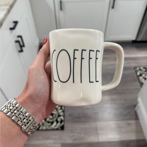 Rae Dunn Cream Coffee Mug